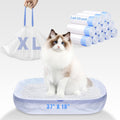 120 Pack Jumbo Cat Litter Bags 37x18 - Thick Leakproof Liners