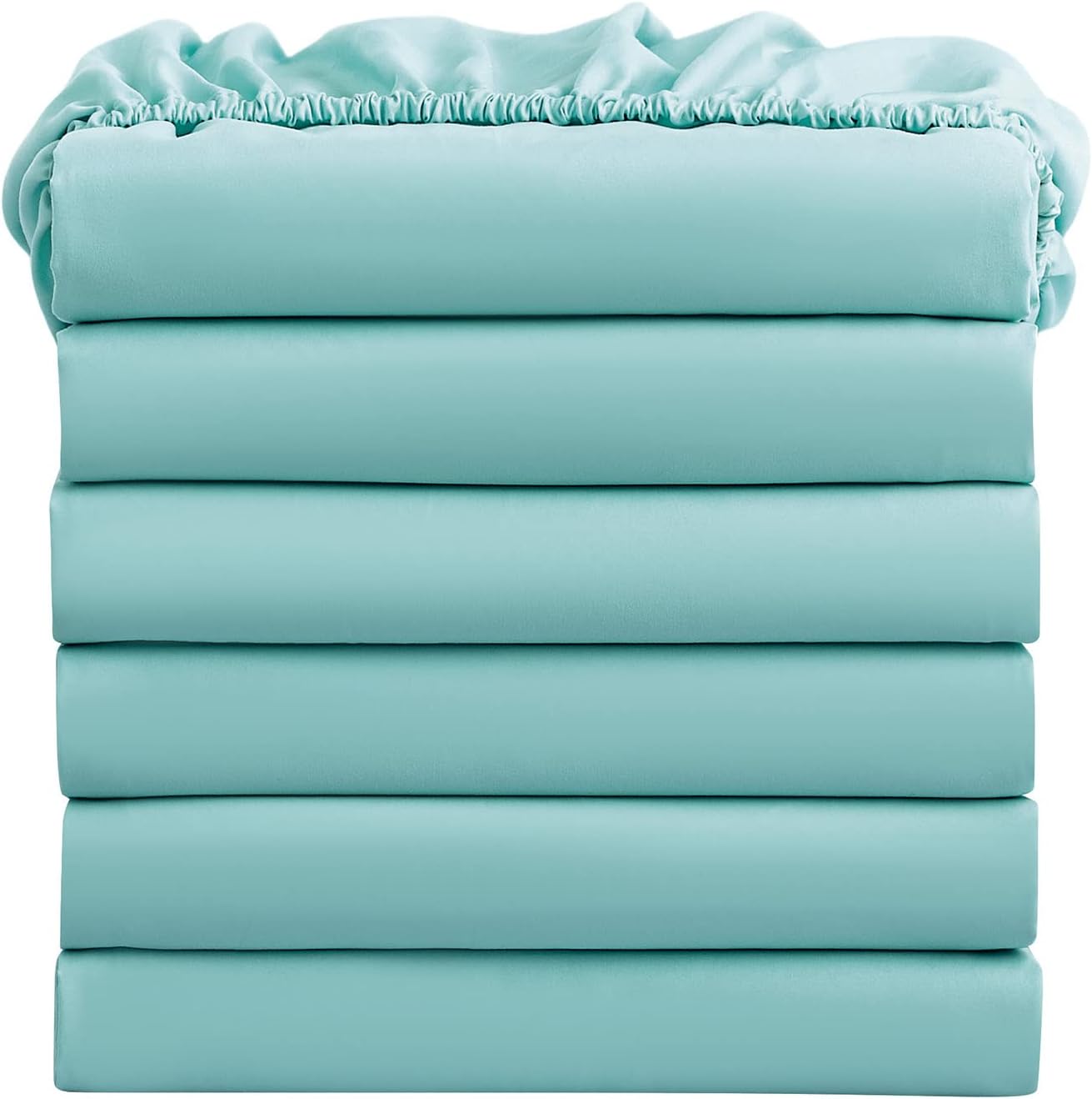 FreshCulture Queen Fitted Sheets - Soft Microfiber 6 Pack