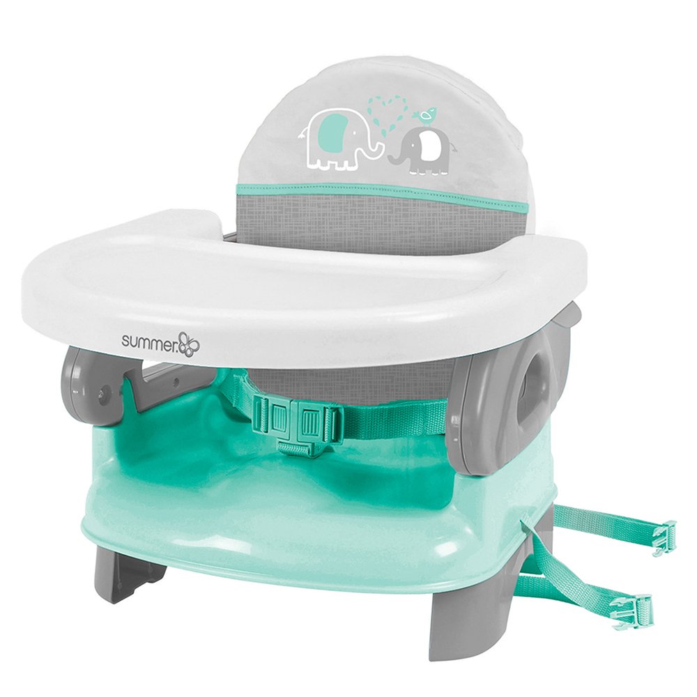 Ingenuity Deluxe Folding Booster Seat - Secure & Comfy!