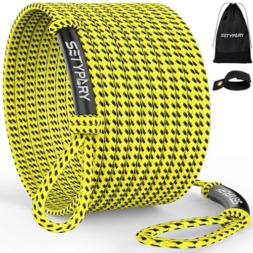 4-6K 60FT Boat Tow Rope for Tubing, Perfect for 1-4 Riders