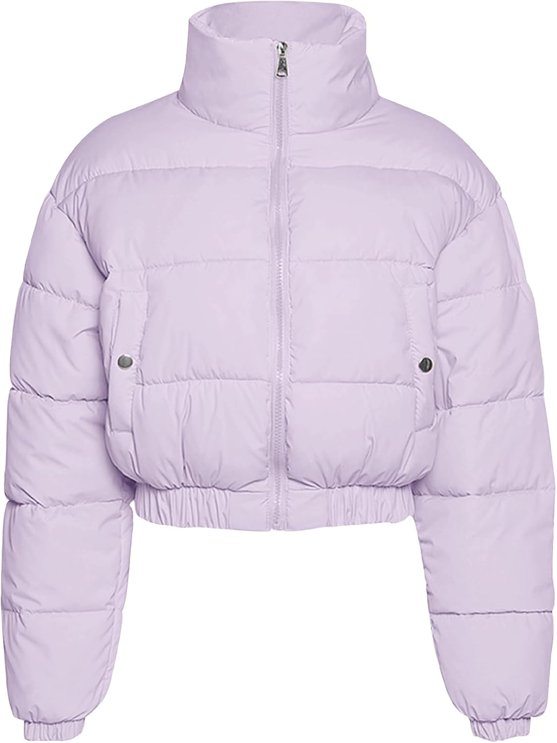 Cropped Puffer Jacket for Women - Stylish and Warm Winter Wear
