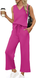 Two Piece Sets for Women Summer Vacation Travel Outfits (Style F4KR)