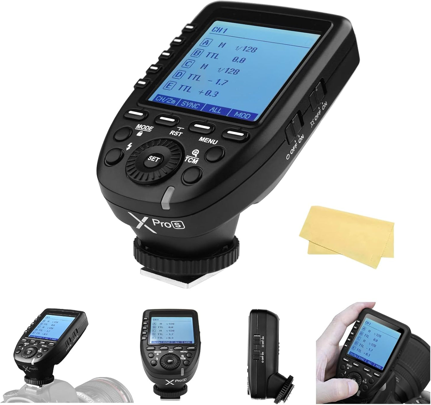 Godox Xpro-S TTL Flash Trigger for Sony Cameras with 2.4G System