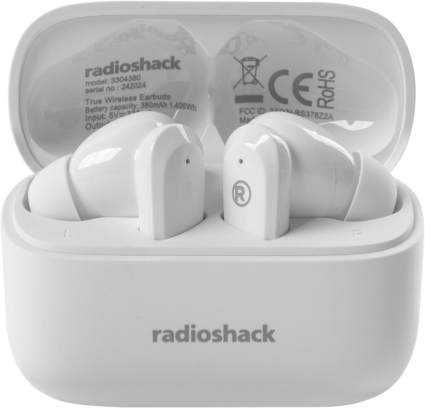 RadioShack Wireless Earbuds: Active Noise Cancelling & IPX5 Water Resistant
