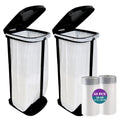 Portable Trash Bag Holder for Indoor and Outdoor Use