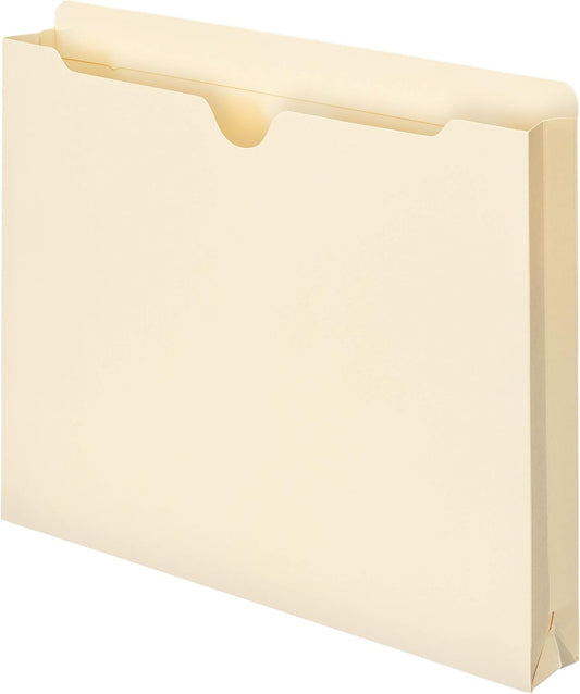 Smead File Jacket with Reinforced Tab for Document Security