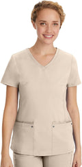 Healing Hands Women's V-Neck Scrub Top 2245 - Slim Fit Comfort Shoes