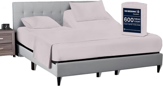 SGI Bedding 28in King Split Top Flex Head Sheet Set for Comfort