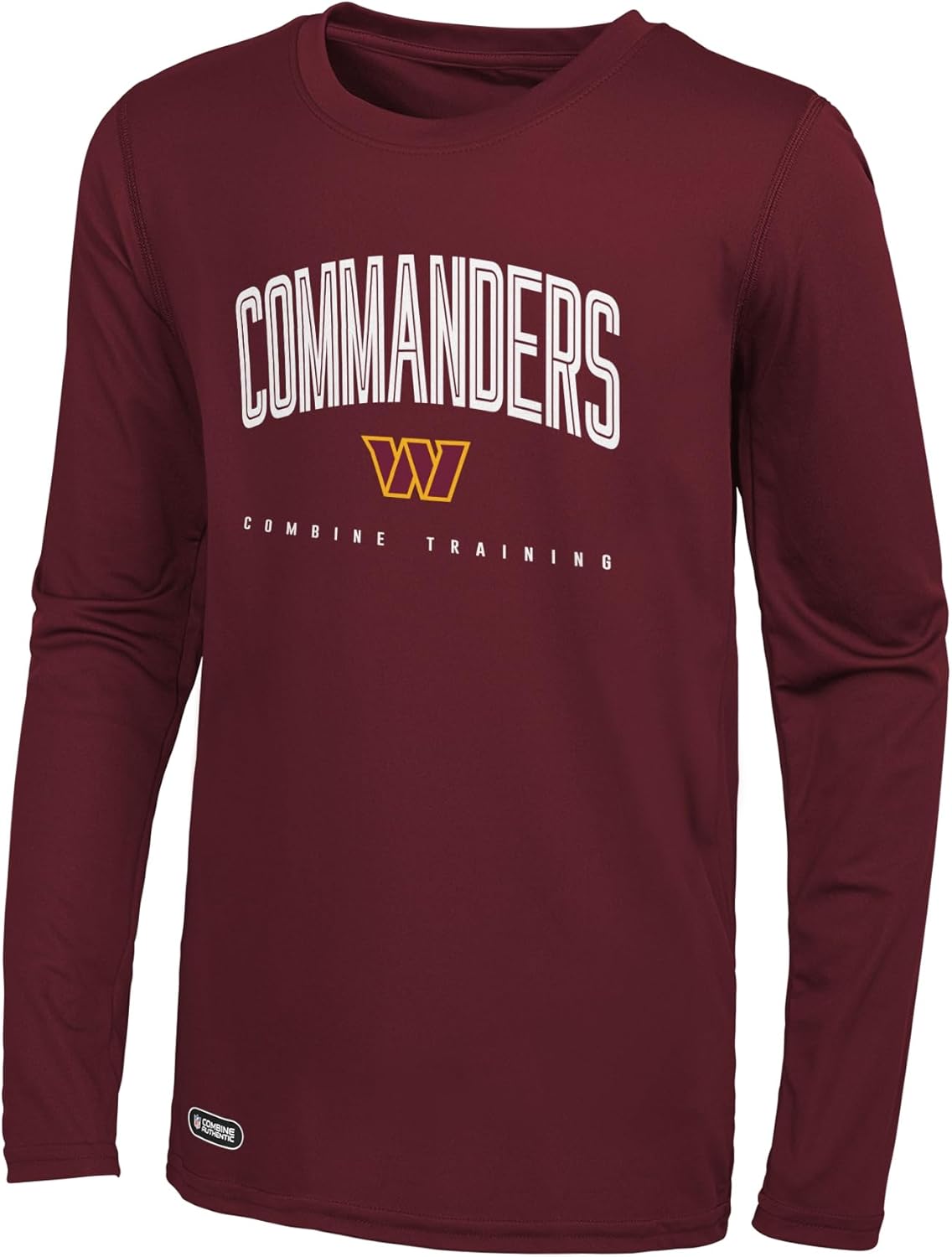 Outerstuff NFL Men's Long Sleeve Performance T-Shirt for Fans