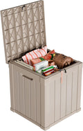 DRATO 50 Gallon Deck Box - Compact Waterproof Outdoor Storage