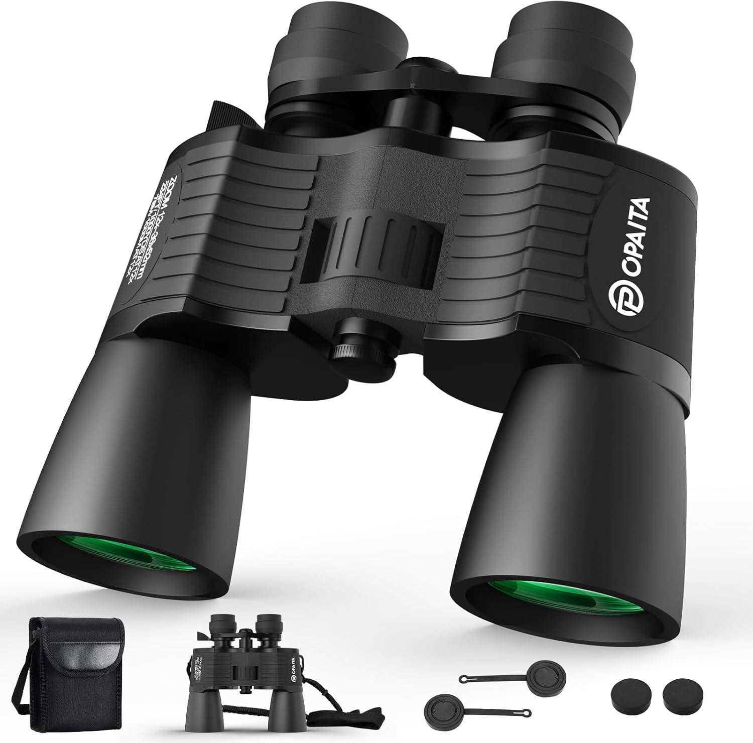 High Powered 12-36x52 Binoculars for Adults - Opaita Zoom
