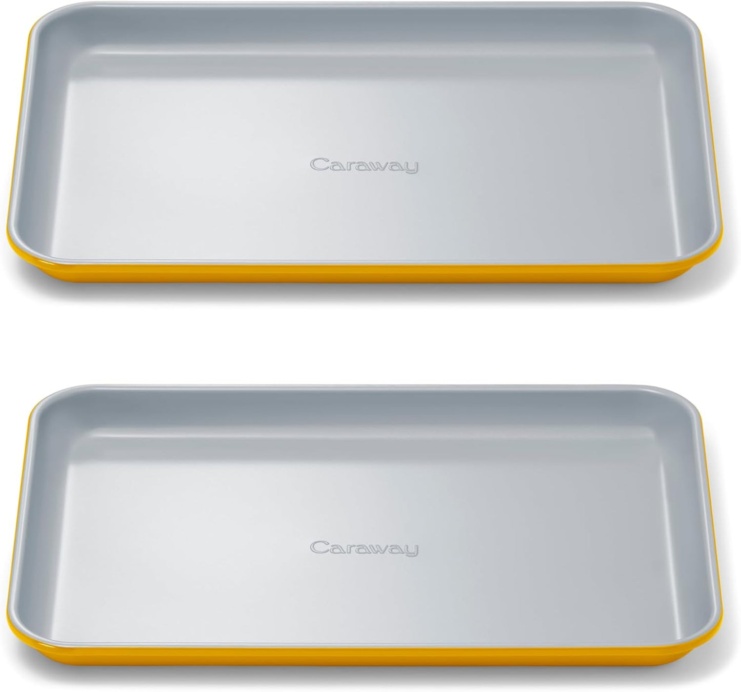 Caraway Nonstick Ceramic Small Baking Sheet Duo for Healthy Baking