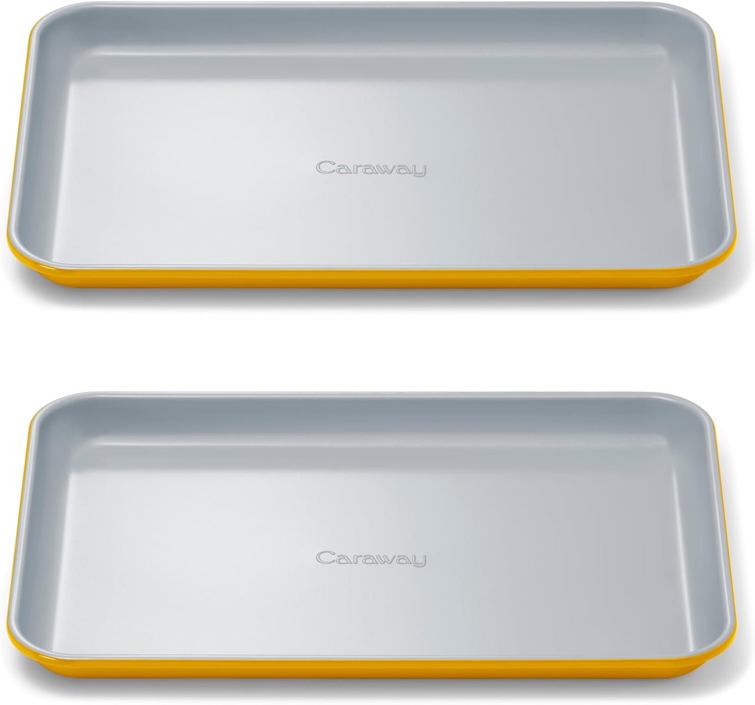 Caraway Nonstick Ceramic Small Baking Sheet Duo for Healthy Baking
