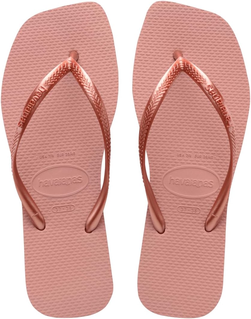 Havaianas Women Slim Square Sandal - Chic Crocus Rose Style
