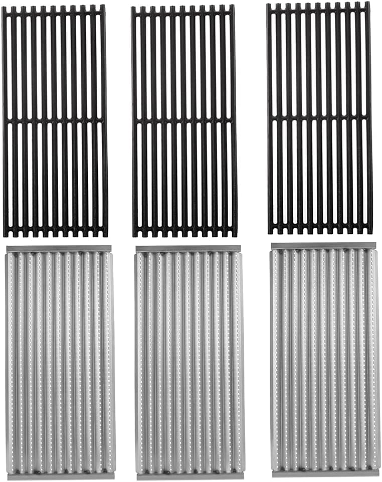 17 Inch Grill Grates and Emitters for Charbroil TRU Infrared