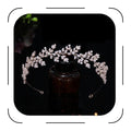 Full Cubic Zirconia Wedding Headband for Bride - Sparkling Bridal