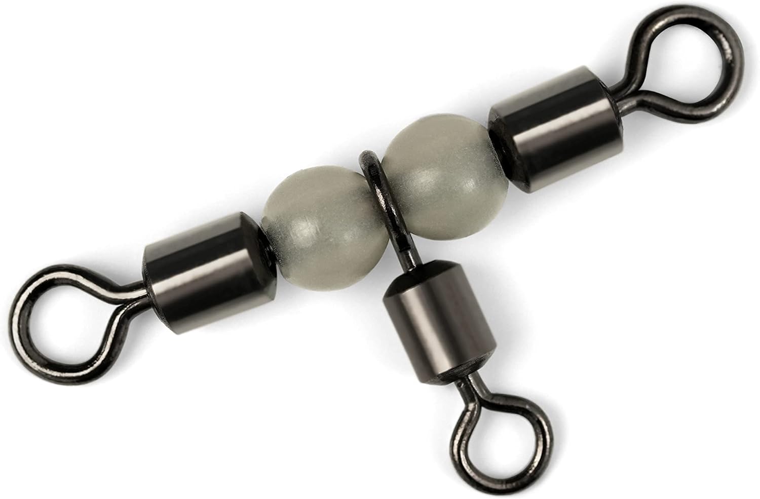 Bluewing Glow Beads Fishing Swivel - 50pcs Brass Rigs