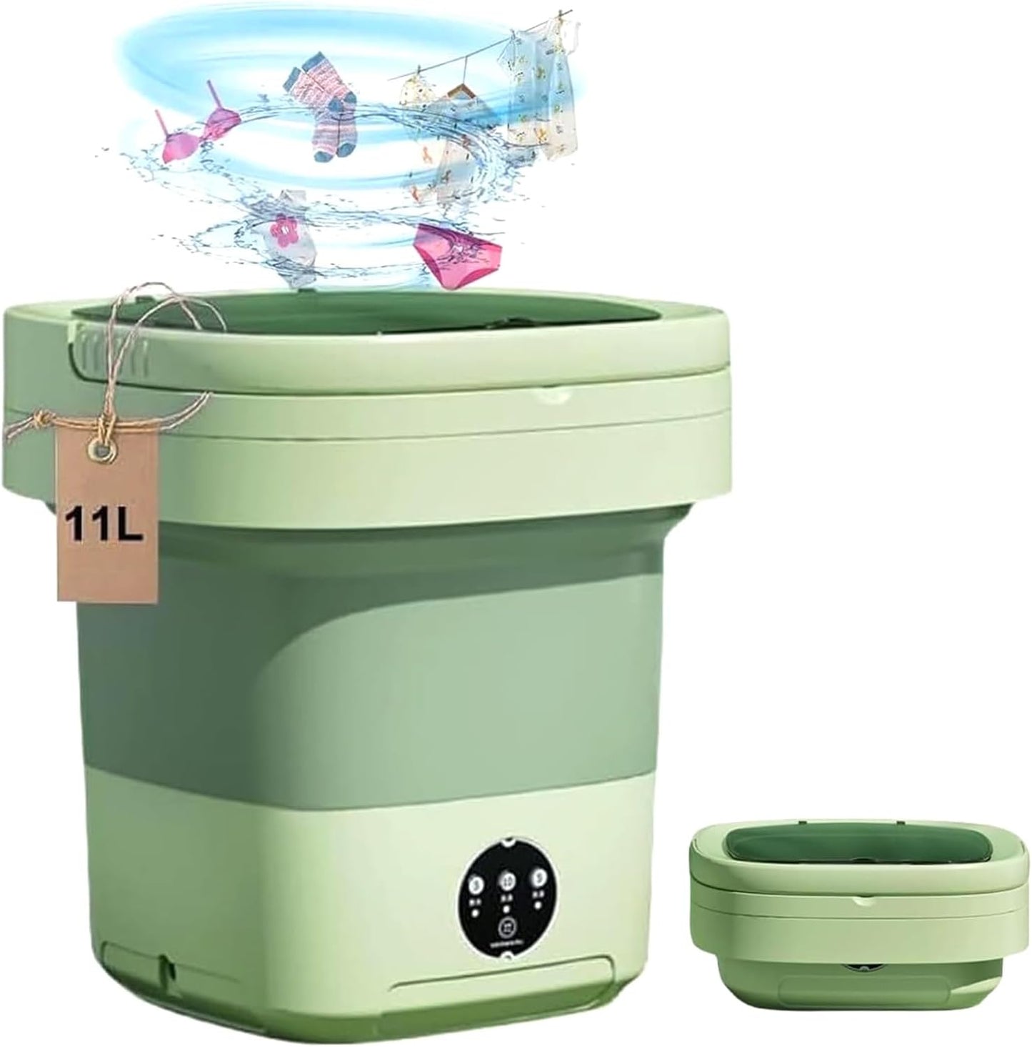 Compact Portable Washer, Deep Clean in Small Spaces!
