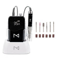 Professional Nail Drill Machine Coreless 2-in-1 Electric Nail File