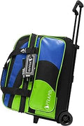 Pyramid Deluxe Double Roller 2 Ball Bowling Bag - Durable, Stable