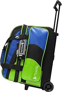 Pyramid Deluxe Double Roller Bowling Bag with Shoe Compartment