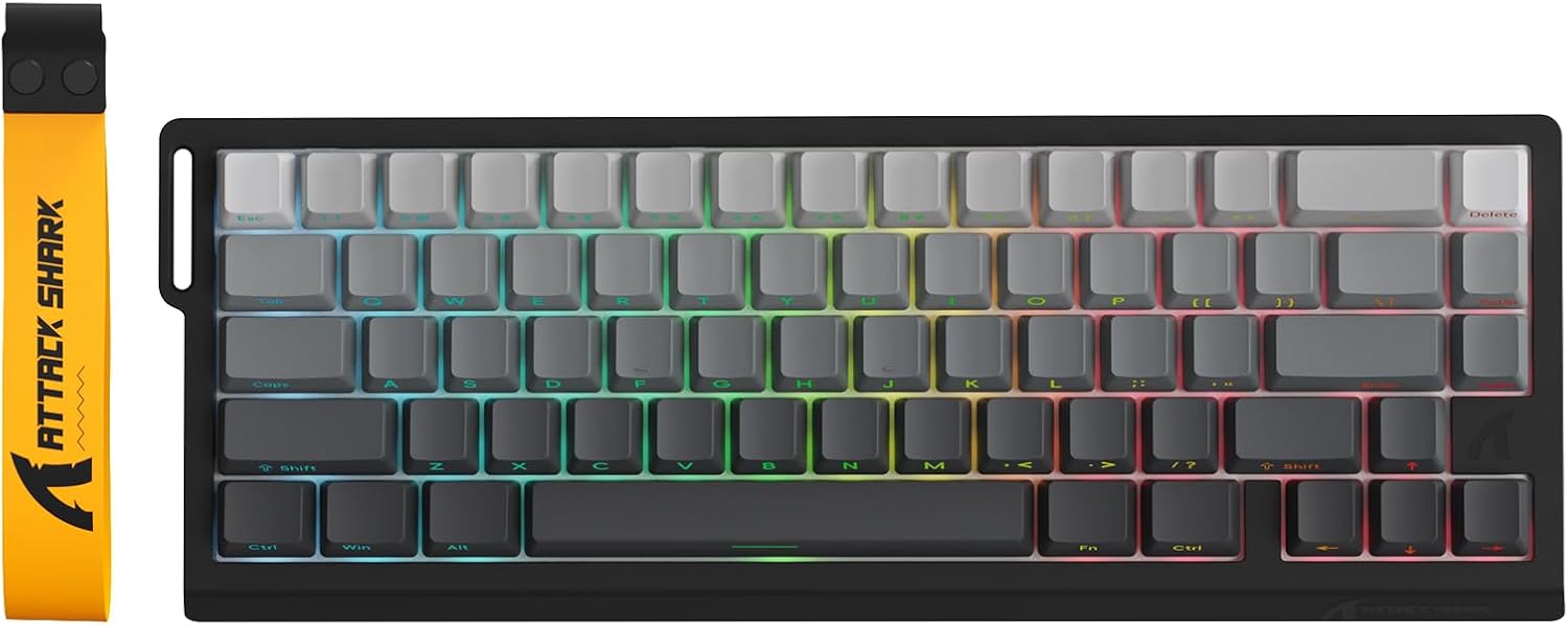ATTACK SHARK X68 PRO HE Wireless Gaming Keyboard Review