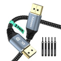 Adoreen 4K DisplayPort Cable 3ft/2 Pack: Ultra Smooth 4K@60Hz Gaming!
