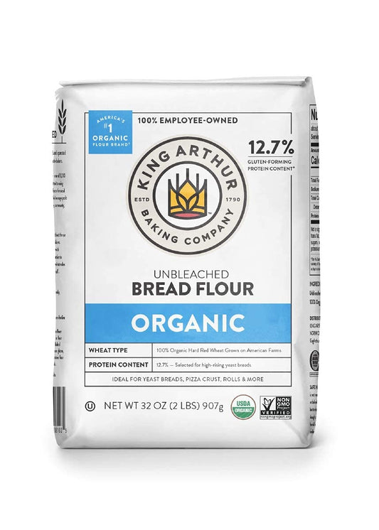 Organic Unbleached Bread Flour Trio - King Arthur