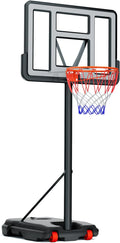 Basketball Hoop Outdoor 8.5/10ft Adjustable Portable Goal - Versatile