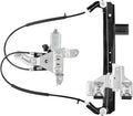 Rear Left Driver Side Window Regulator with Motor Obaee