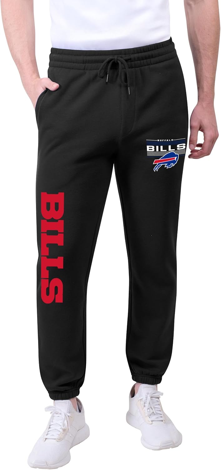 Ultra Game NFL Official Active Super Soft Game Day Jogger Sweatpants