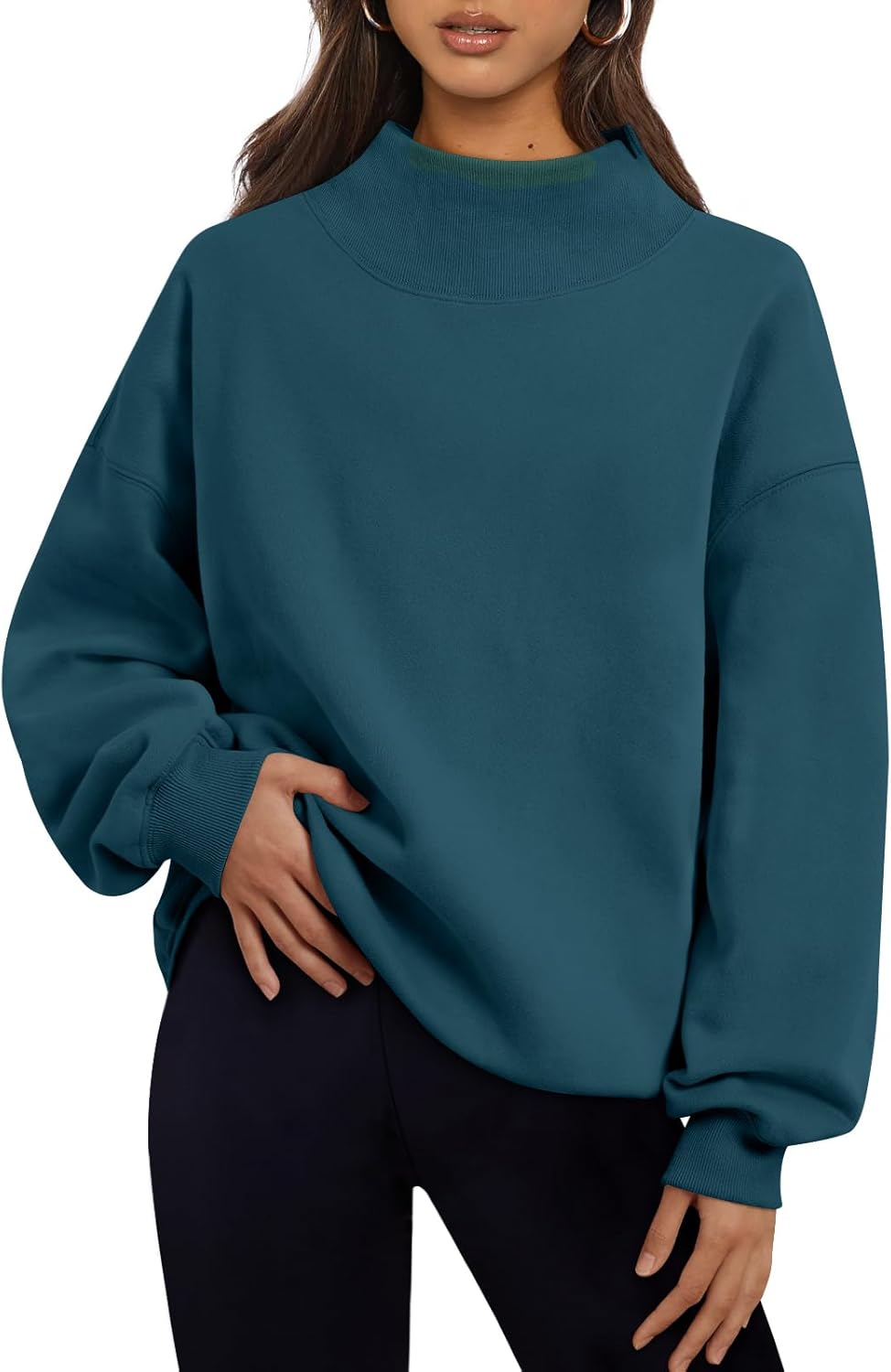 Trendy Queen Oversized Sweatshirts for Fall Fashion Outfits
