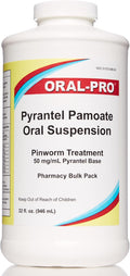 Pyrantel Pamoate Oral Suspension 50mg/mL Pinworm Treatment - Easy Dose
