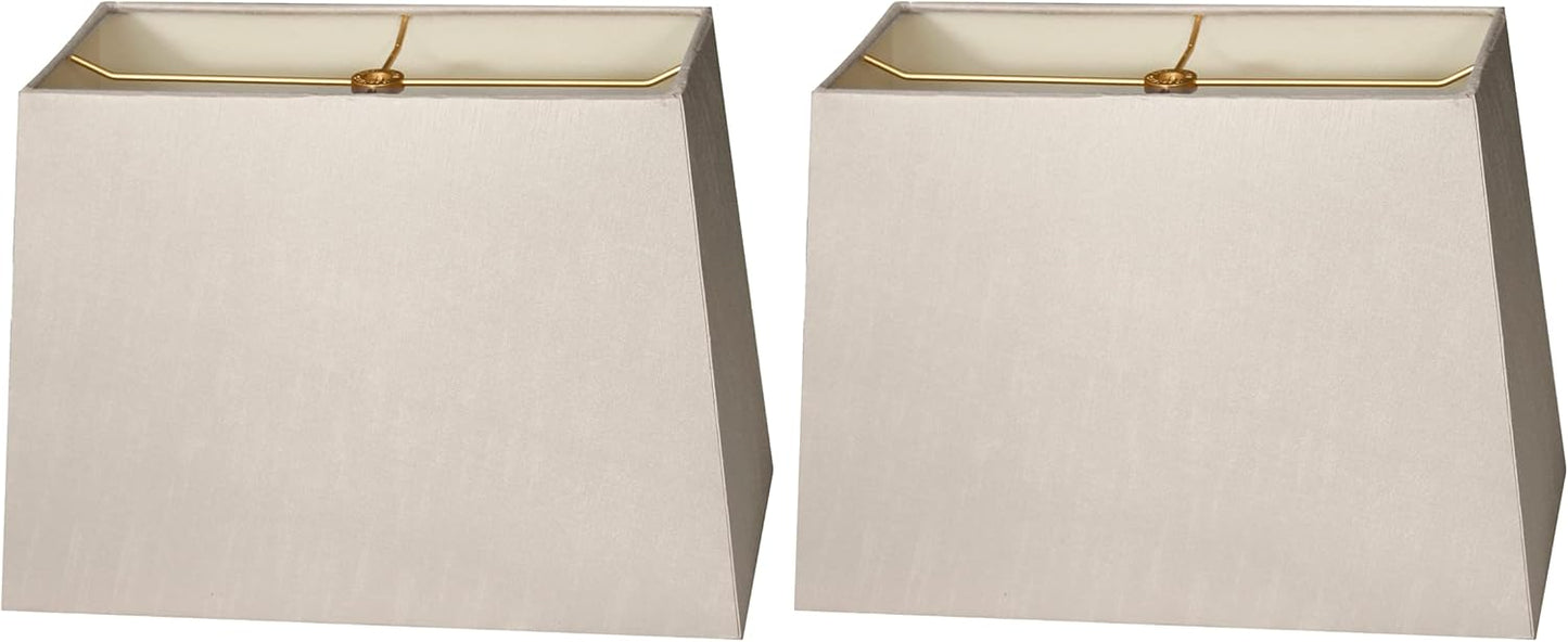 Rectangle Hardback Lamp Shade Set for Modern Home Decor
