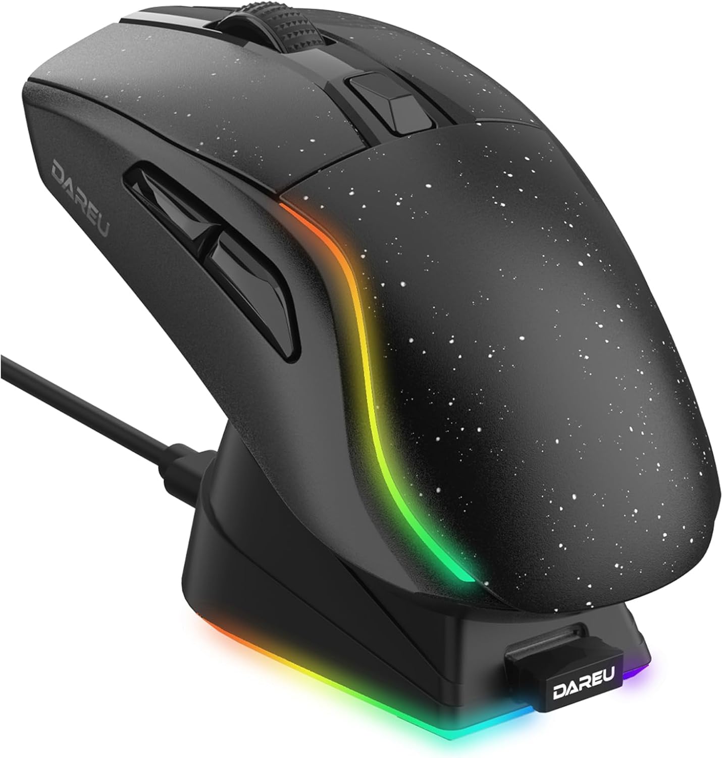 DAREU A950 Wireless Gaming Mouse: 12K DPI, Lightweight, RGB, Tri-Mode
