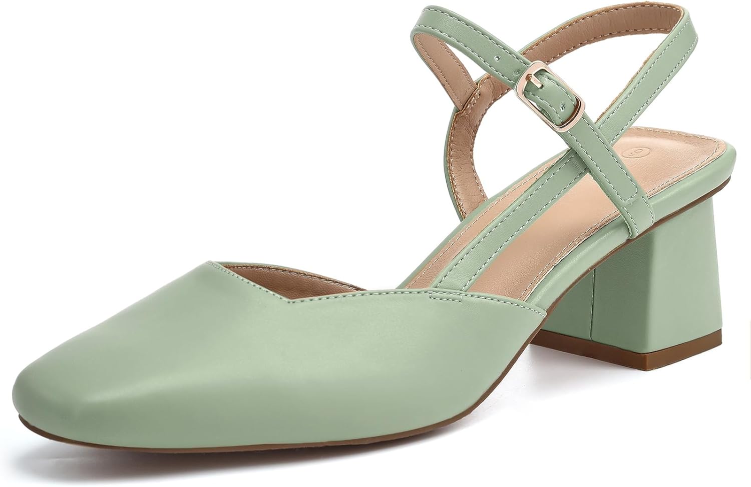 Rilista Women's Slingback Chunky Low Heels for Every Occasion