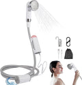 Portable Rechargeable Camping Shower with LED Light