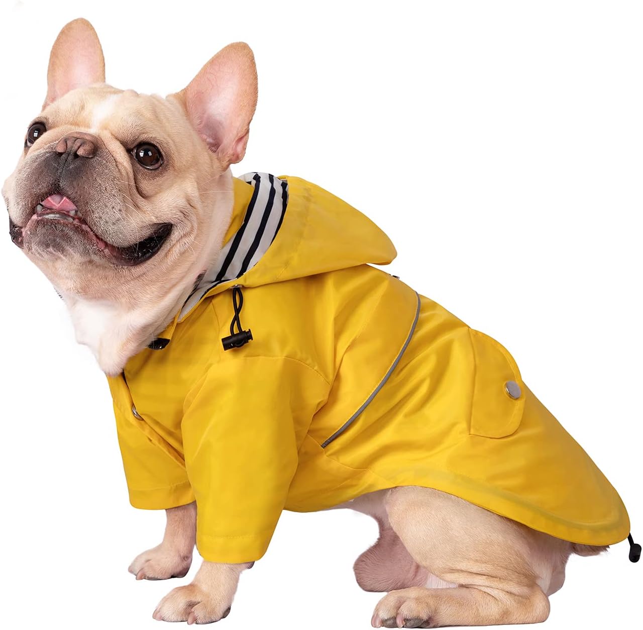 HDE Dog Raincoat Poncho for Small to 3XL Dogs in Yellow