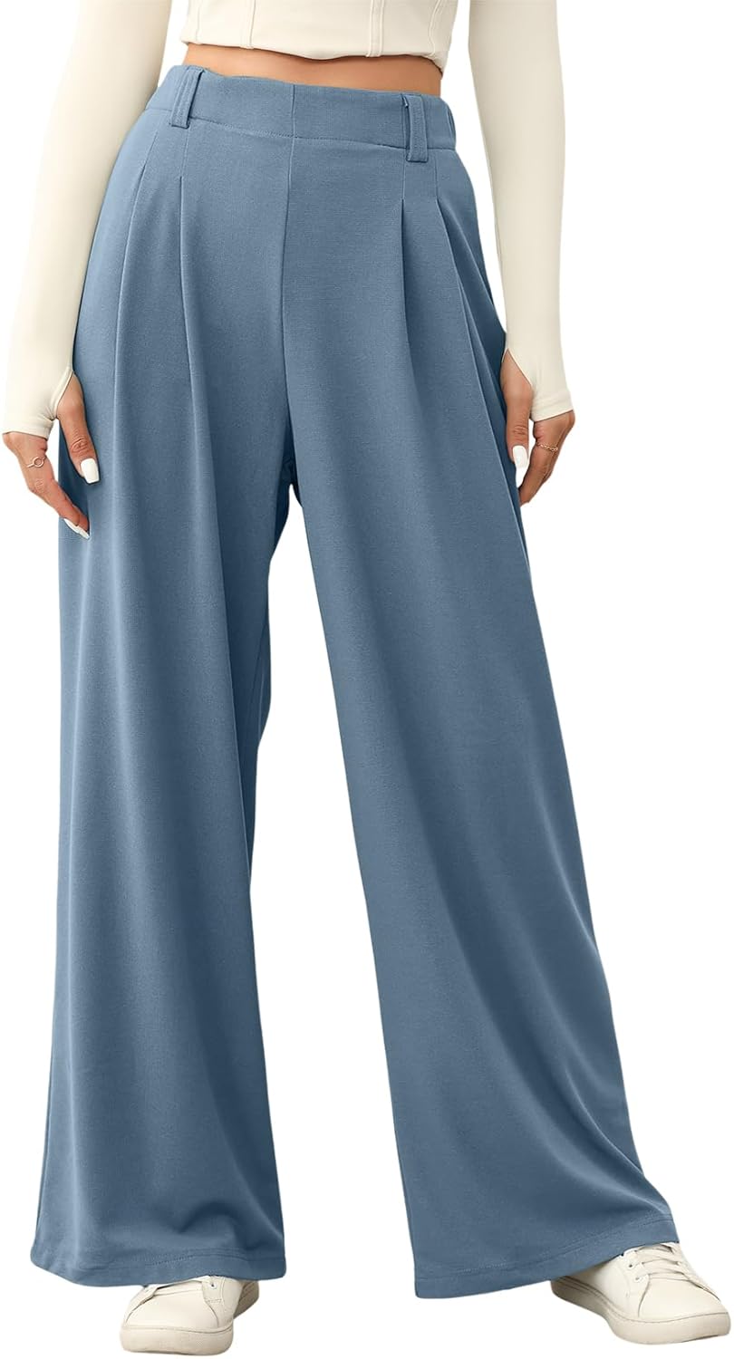 EVALESS Women's Wide Leg Pants for Comfort and Style