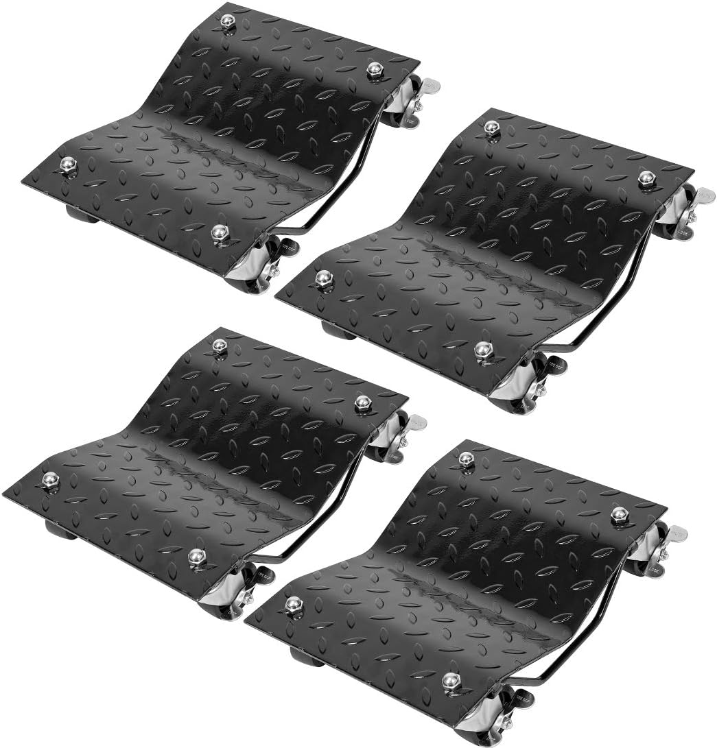 VIVOHOME Heavy Duty Car Wheel Dolly Set for Easy Vehicle Moving