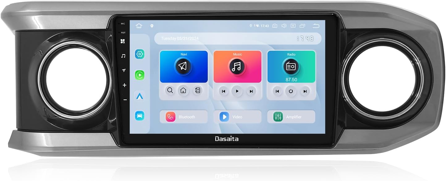 Dasaita 8GB+256GB Car Stereo for Toyota Tacoma 2016-2023