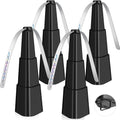 Fly Fans for Tables 4 Pack - Portable Picnic Table Food Repellent Fans