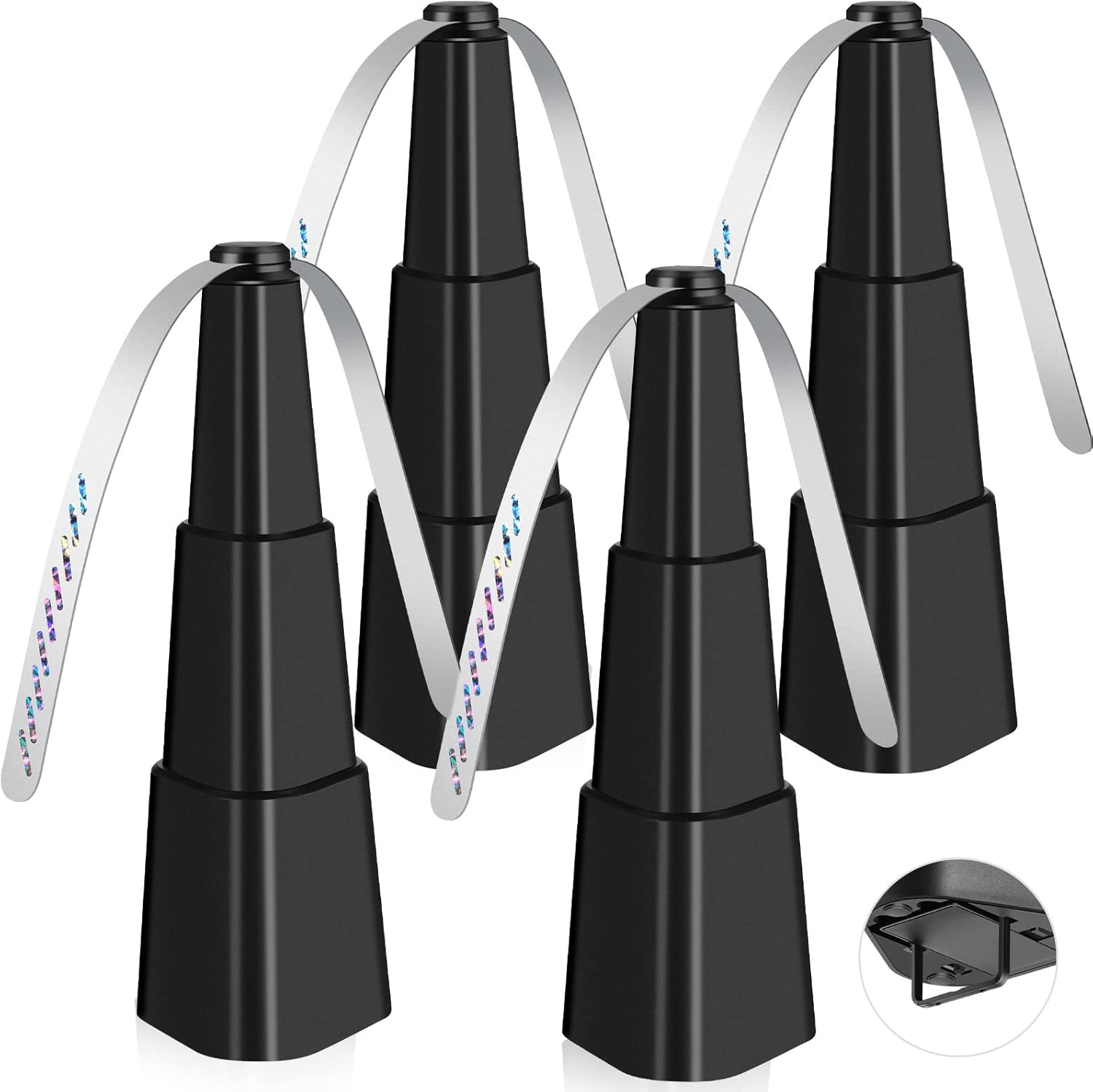 Portable Automatic Picnic Table Fly Fans for Bug-Free Dining