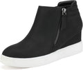 DREAM PAIRS Womens Platform Wedge Sneakers Ankle Booties (Style NYBW)