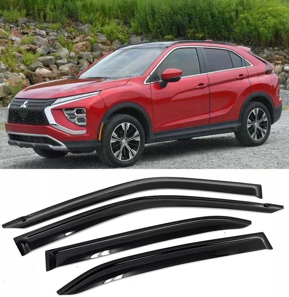 Outside Window Visors Rain Guards for Mitsubishi Eclipse Cross