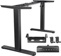 HUANUO Standing Desk Frame: Powerful Motor, T-Shaped Legs, 220lbs Capacity