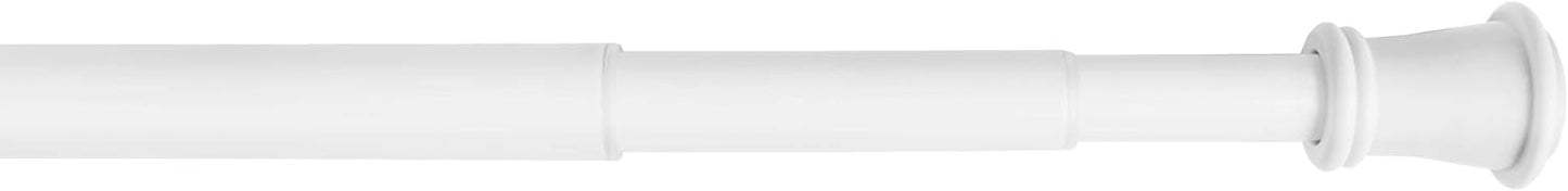 No Drill Telescoping Curtain Rod for Easy Installation