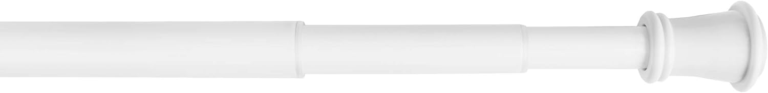 No Drill Telescoping Curtain Rod for Easy Installation