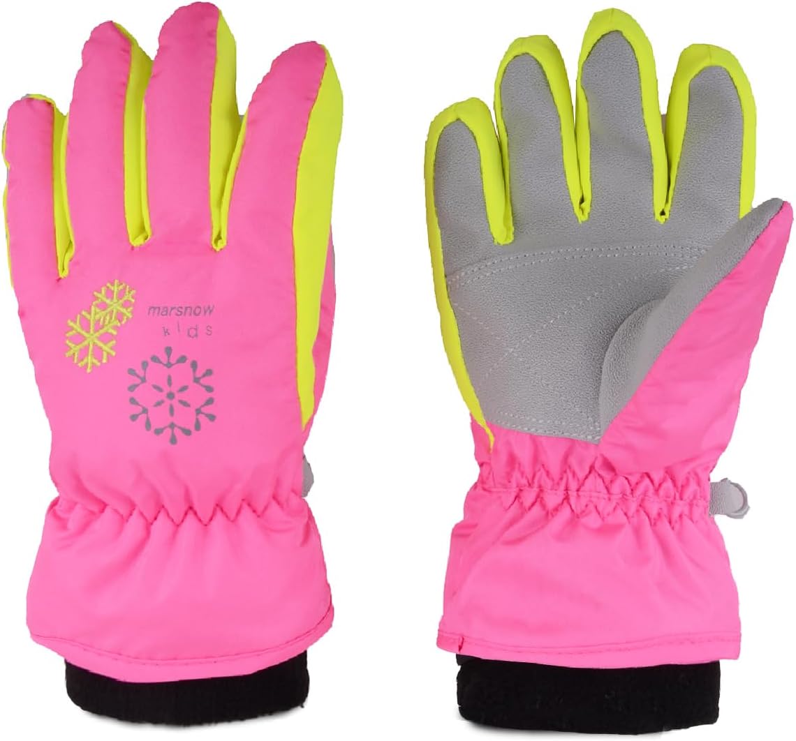 JEELAD Kids Winter Snow Gloves - Warm & Waterproof!