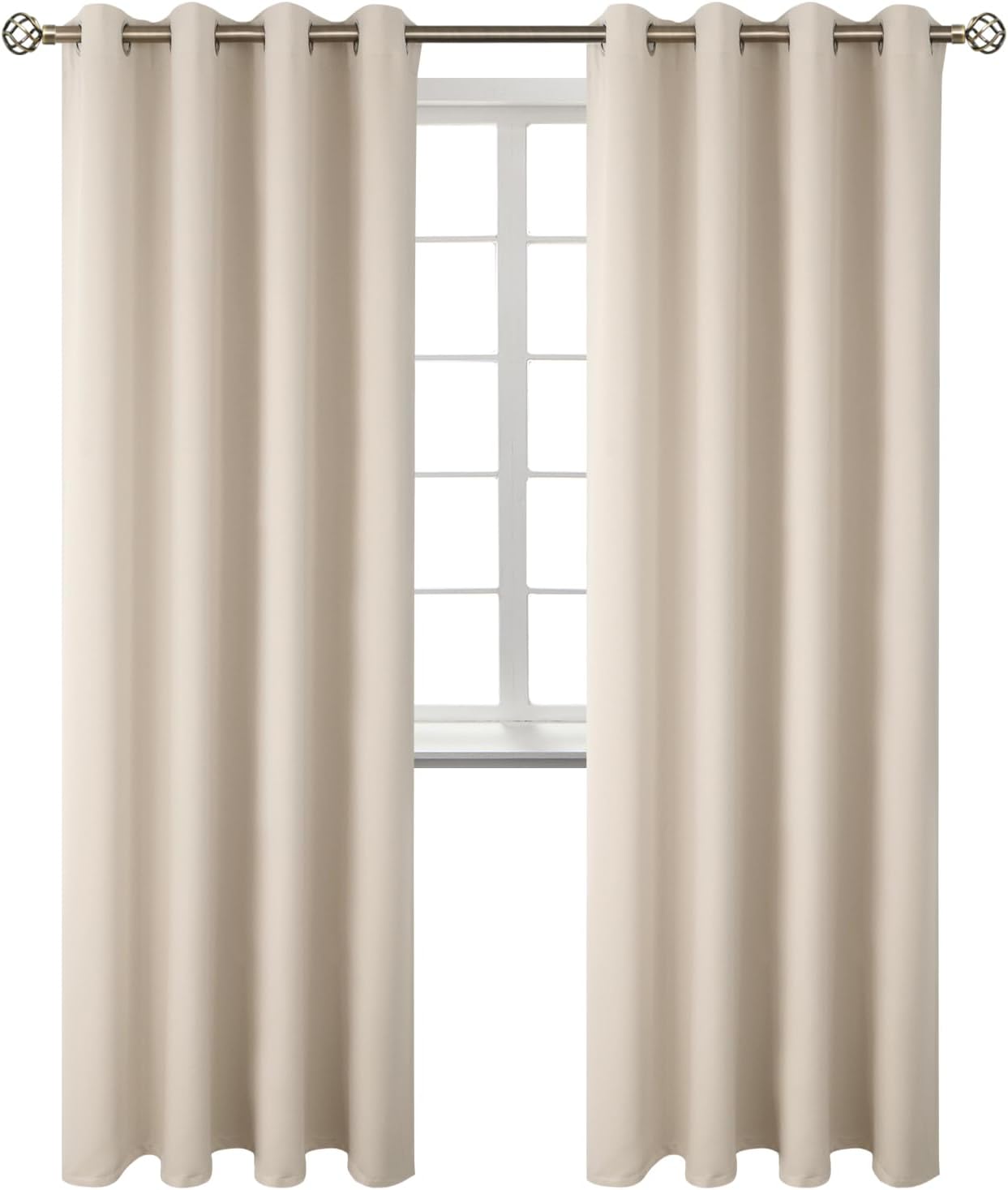 BGment Blackout Curtains - Thermal Insulated Room Darkening Panels